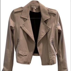 IRO  Leather Moto jacket size 38